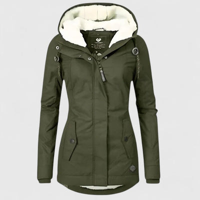 MAGDA – Chaqueta de Invierno Impermeable con Capucha